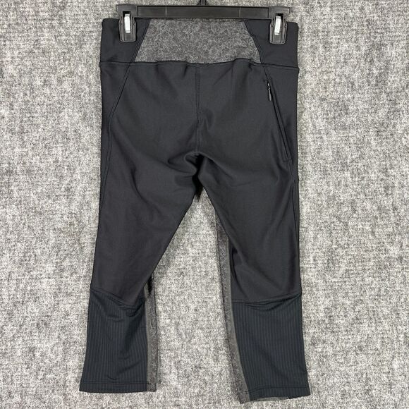 Under Armour Leggings Womens M Gray‎ Compression Run Train Workout Fitness Gym - Picture 2 of 8